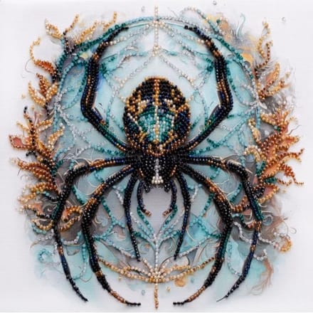 KRALEN BORDUURPAKKET Crystal Web - Kristallen Web - Abris Art