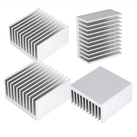 Koellichaam 20-40 voor effectieve koeling – 40 x 40 x 20 mm
