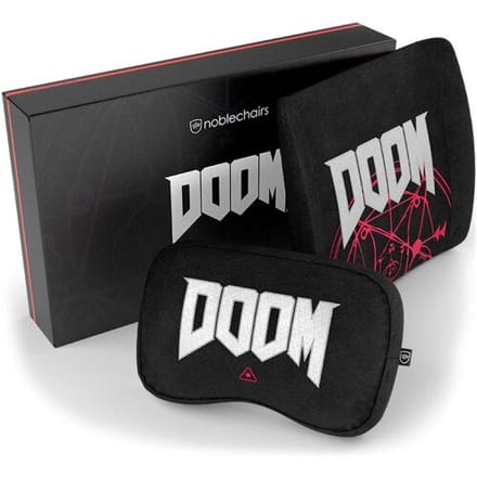 Noblechairs Memory foam kussenset Doom edition voor gamestoel