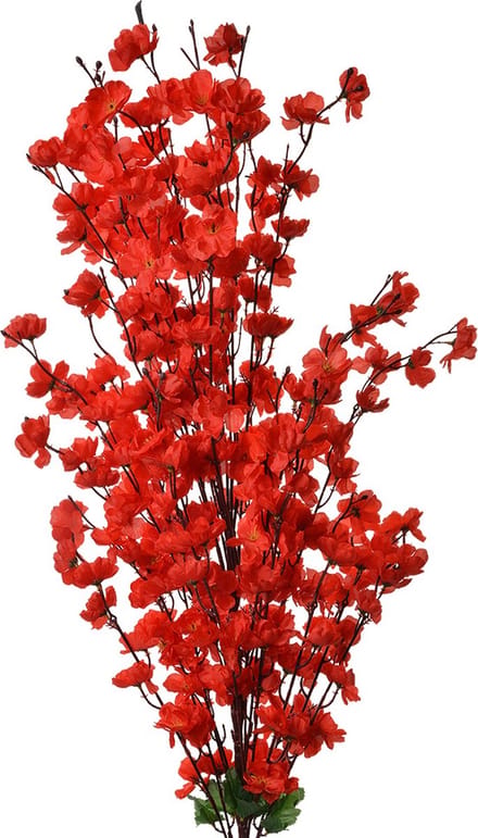 Clayre & Eef Kunstbloem 100 cm Rood Kunststof