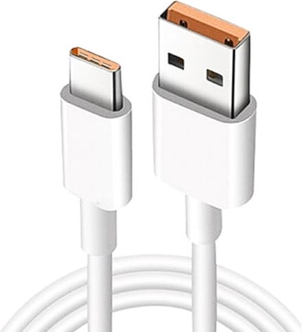 XJ-040 6A USB naar USB-C / Type-C snellaadgegevenskabel, lengte: 1m
