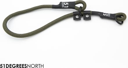 51 Degrees North - Wanderful - Collar - Nylon - Rope - Khaki - 50-65cmx8mm