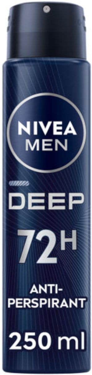 Nivea deodorant Spray 250ml Men Deep Dry & Clean Feel
