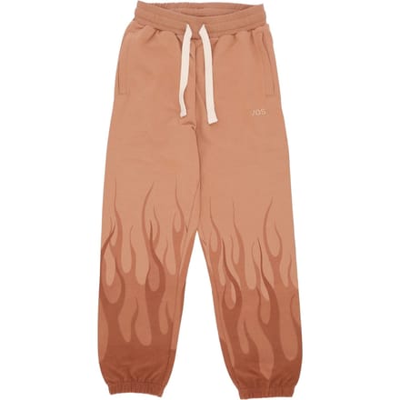 Lichtgewicht Double Flames herenbroek terracotta