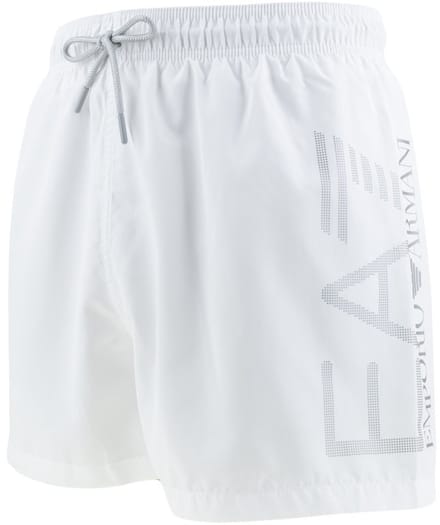 Emporio Armani heren zwemshort EA7 side logo wit