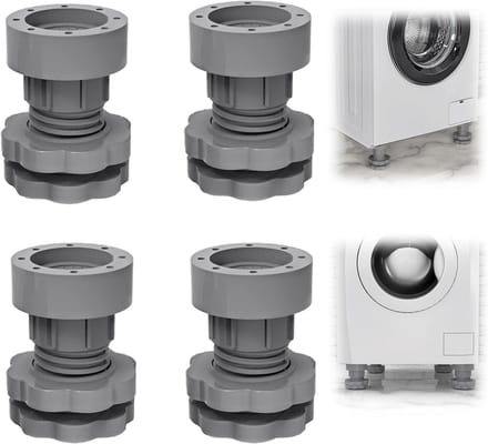 Vibratiedempers voor Wasmachine en Droger - Verstelbare Antislip Voetjes