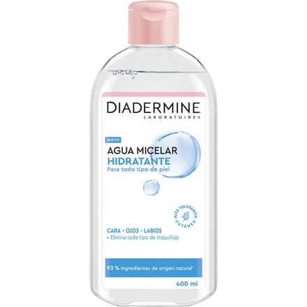 Micellair Water Diadermine Agua Micelar Hidratante Hydraterend 400 ml