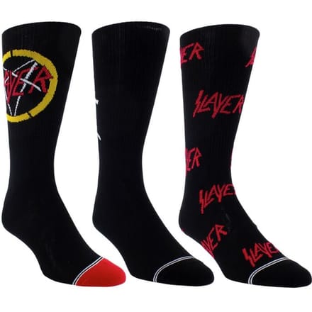 Slayer Sokken - 3er Pack Giftbox - EU 40-46 - voor Mannen - meerkleurig