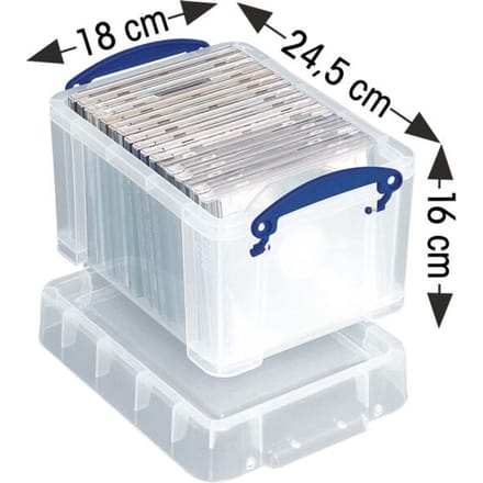 Opbergbox Really Useful 3 liter 245x180x160mm