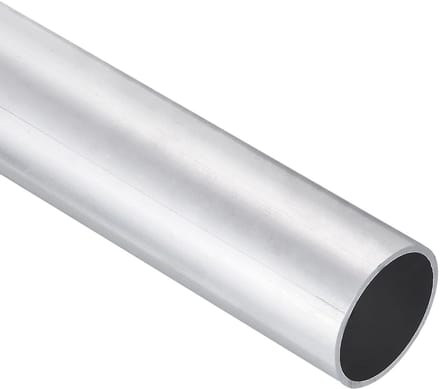 Aluminium ronde buis 45mm OD x 41mm ID, 300mm lengte voor machinebouw, constructie en DIY projecten