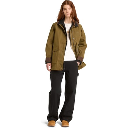 Timberland Canvas Straight Pants Black Maat: W33L30 | Cargobroeken Outlet | Dames | Zwart