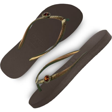 Uzurii Dames Teenslippers Original Switch - Bruin - Maat 35/36