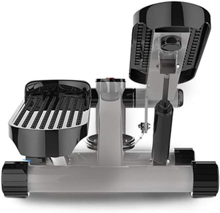 Oefenfiets - Mini stepper - Thuis trainen - Verstelbare weerstand - 120 kg belasting - Zwart