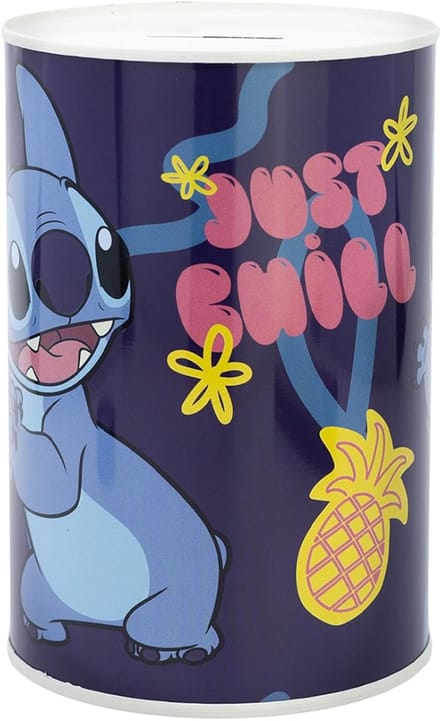Lilo & Stitch Metalen Spaarpot - Disney - 10 x 15 CM