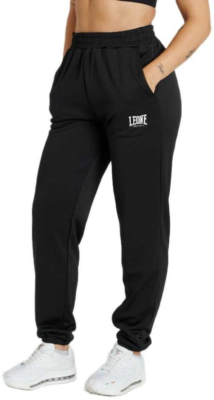 Leone1947 Logo Broek Zwart M Vrouw