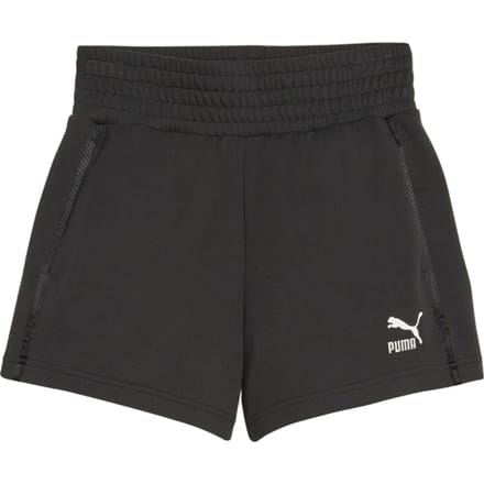 Puma High Waist Korte Broek Vrouwen Zwart K01