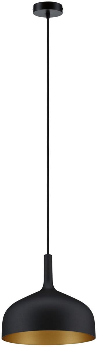 Hanglamp Embla II E27 Zwart, Goud Metaal, Metaal