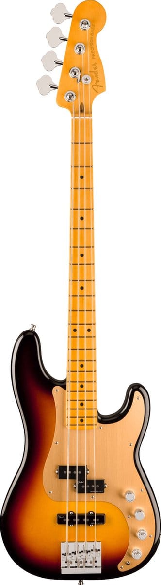 Fender American Ultra II Precision Bass MN Ultraburst - Elektrische basgitaar