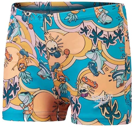 Speedo Infant Digital Allover Zwemboxer Veelkleurig 9-12 Months Jongen