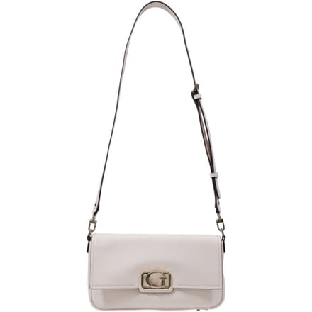GUESS Schoudertas Circe Flap Shoulder Bag Shell Crème