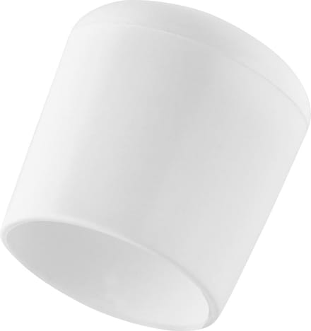 Pootdop wit rond | 19mm (4 stuks) - Stoelpootdop - peerdop