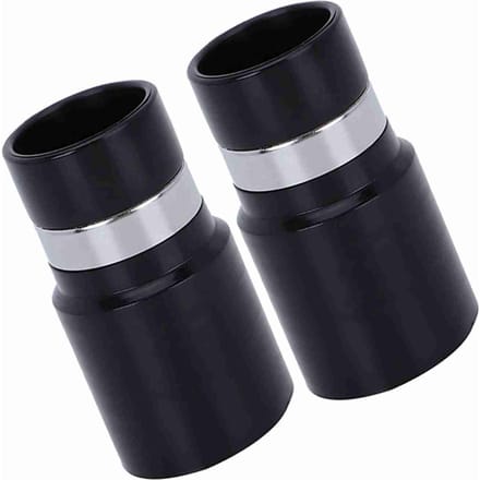 2 STUKS Stofzuigeraccessoires Slangconnector Wandkoppeling met Binnendiameter 32 mm Slang gray