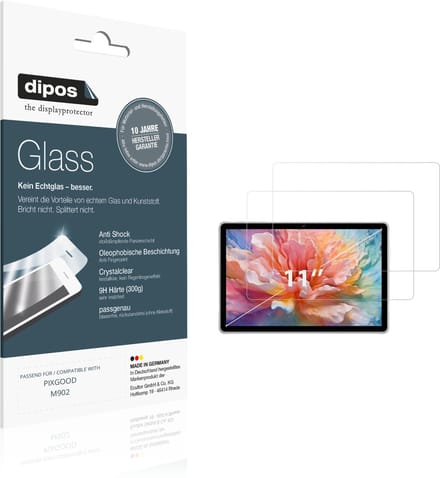 dipos – 2x Pantserfolie geschikt voor PIXGOOD M902 | 9H Screenprotector