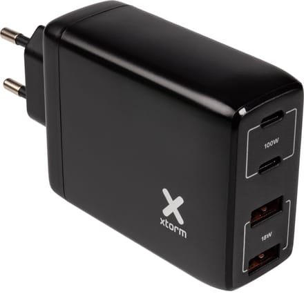 Xtorm 100W USB-C Power Delivery oplader voor laptops