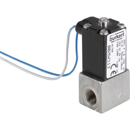 Magneetventiel G1/8'' NC RVS EPDM -1-12bar/-15-174psi 12VDC 2871 365818