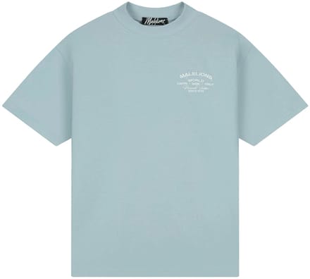 Malelions permanent vacation t-shirt in de kleur blauw.