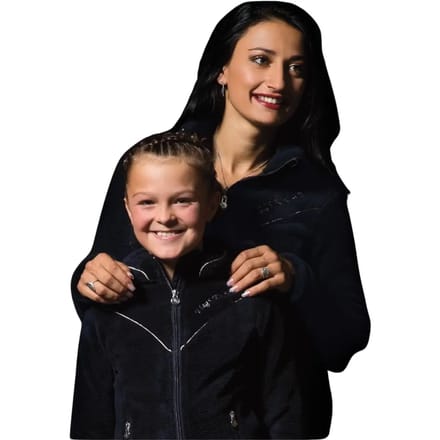 Meisjesfleece Flags&Cup Abitibi