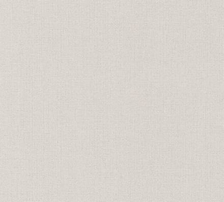 LINNENLOOK BEHANG | Basic Uni - Beige Grijs - A.S. Création Pure Elegance