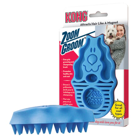 KONG - ZoomGroom - Boysenberry - 12x7.5x4.5cm