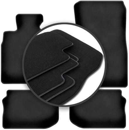 Premium automatten voor: BMW 5 F10 sedan (klittenband) (2010-2013)