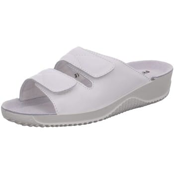 Rohde Leren Dames Slippers - Wit - 36
