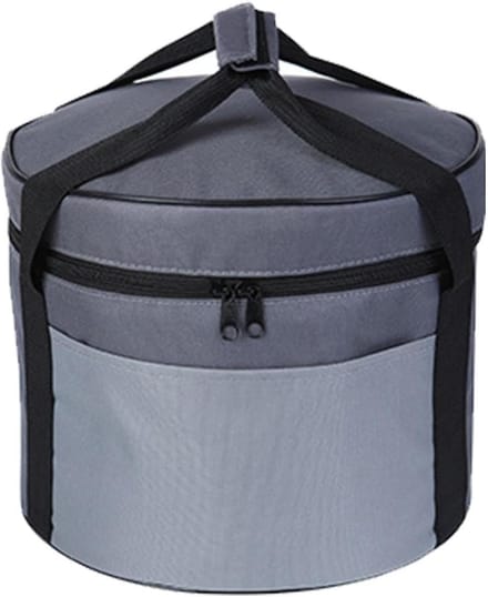 Opbergtas - Organizer tas - Kampeeruitrusting - Anti-impact design - 31 x 31 x 4 cm - Grijs