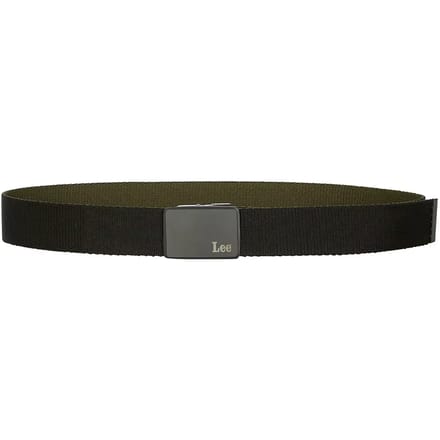Lee Reversible Webbing Riem Groen 85 cm Man