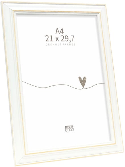 Deknudt S221H1 21X29,7 Wissellijst Papierformaat: DIN A4 (b x h) 21 cm x 29.7 cm Wit, Beige