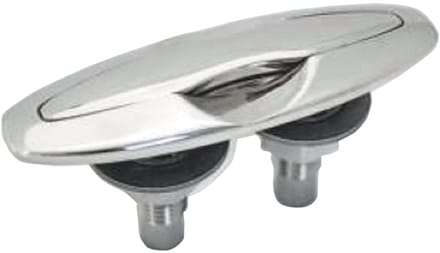 Talamex verzonken RVS Cleat 185mm x 49mm