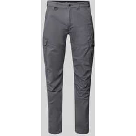 regular fit cargobroek van katoenmix