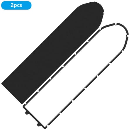 2 STUKS MAXG30 Scooter Basisplaat Waterdichte Ring Afdekking Schuim Katoen Beschermend Accessoire black