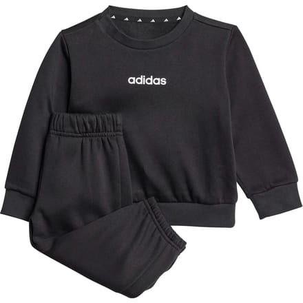 Adidas Essentials Linear Joggers Set Zwart 3-6 Months Kinderen