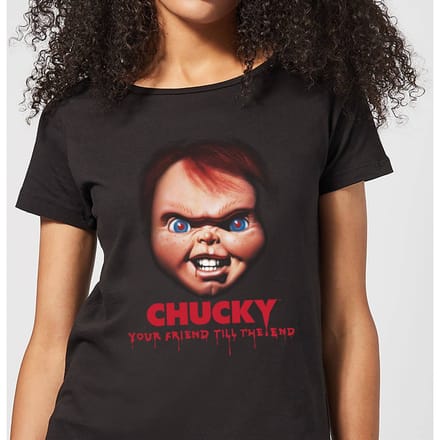 Chucky Friends Till The End Dames T-shirt - Zwart - S