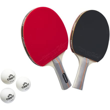 CRIVIT Tafeltennisbatjes of tafeltennisnet