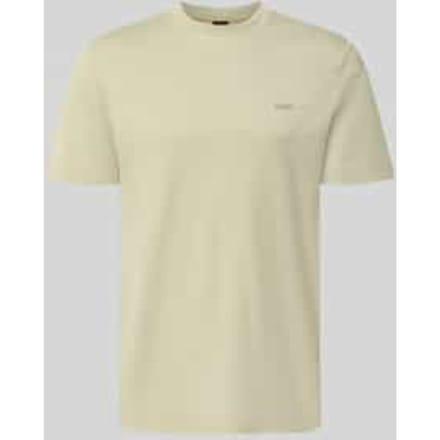 Regular fit t-shirt van puur katoen model 'Te_interlock'
