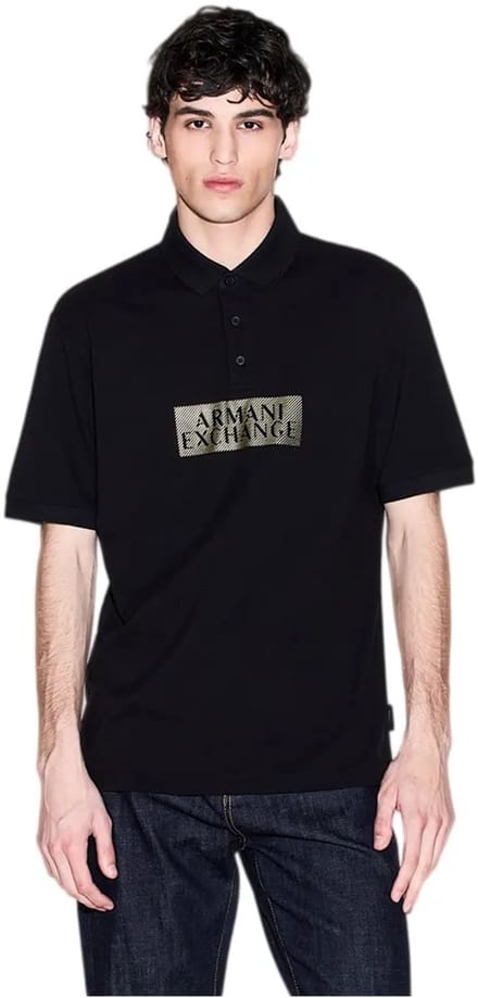 Armani Exchange Heren Polo Zwart XM001885-AF13026/MC237