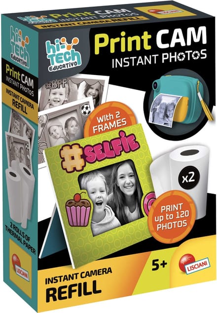 Lisciani print cam hi-tech refill display 12