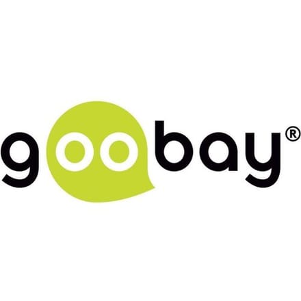 Goobay Goobay 95743 Keystone Modul Patchpanel 24 Port Leergehäuse Patchfeld Rack Server 24 poorten Netwerkpatchpaneel 483 mm (19) Zonder...