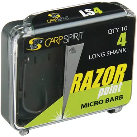 Enkele haak Carp Spirit Long Shank (x10)
