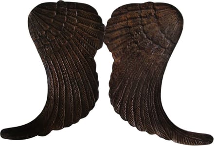 Deco4yourhome® - Vleugels - Wings - Muurdecoratie - Goud - Gold